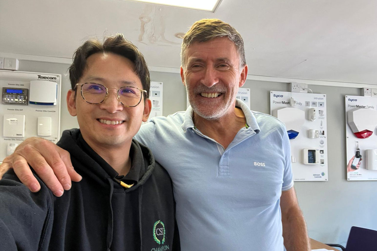 Alonzo Shek passes BTEC Level 3 Practical Intruder Alarm Course