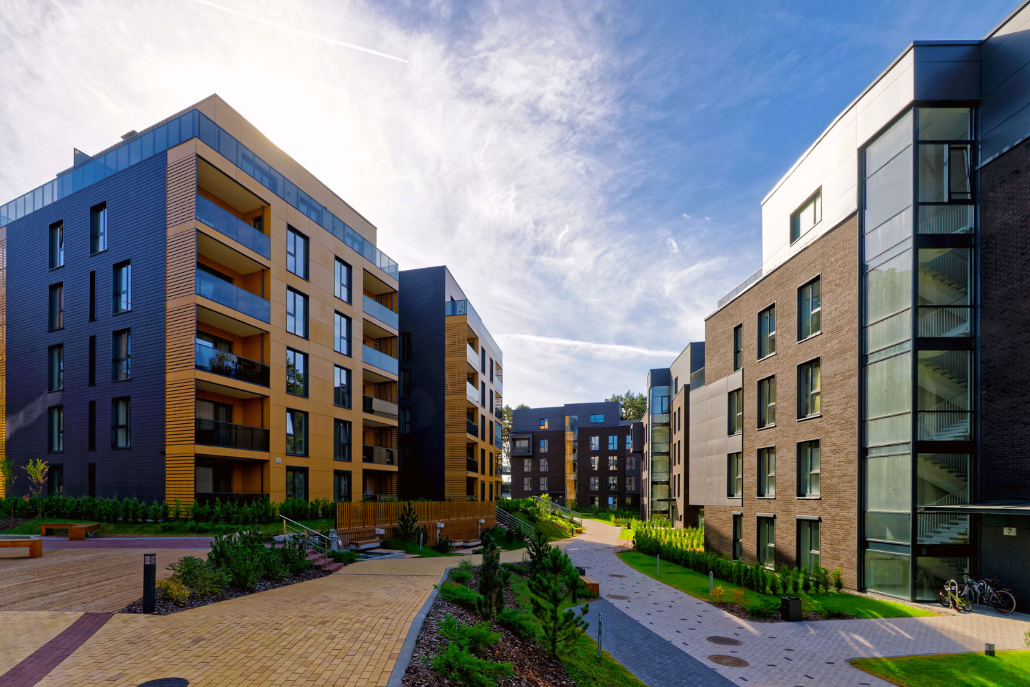 apartment blocks houses with Residential CCTV in London