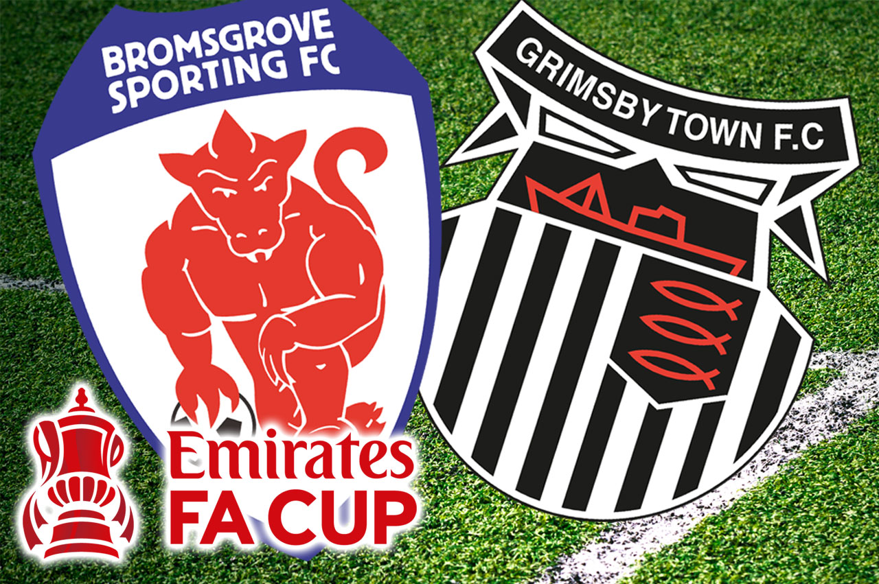 FA Cup Fever grips the town of Bromsgrove for Grimsby match
